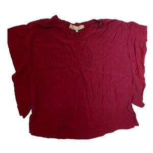 La Fée Maraboutée Women's Size 38 Cropped Bright Pink Blouse